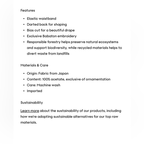 Aritzia Babaton Slip Satin Maxi Skirt - Picture 6 of 9